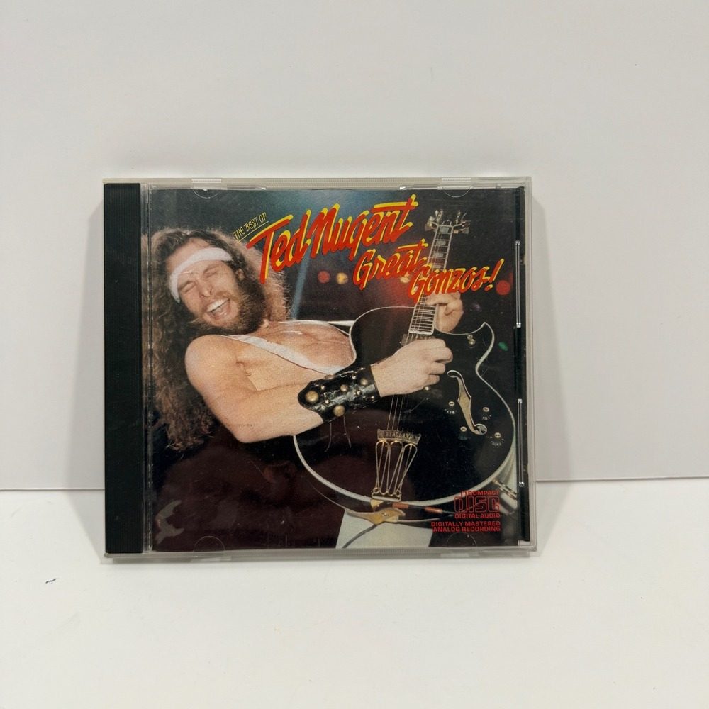 Ted Nugent Great Gonzos CD Black Best Of Hard Rock EK 37667